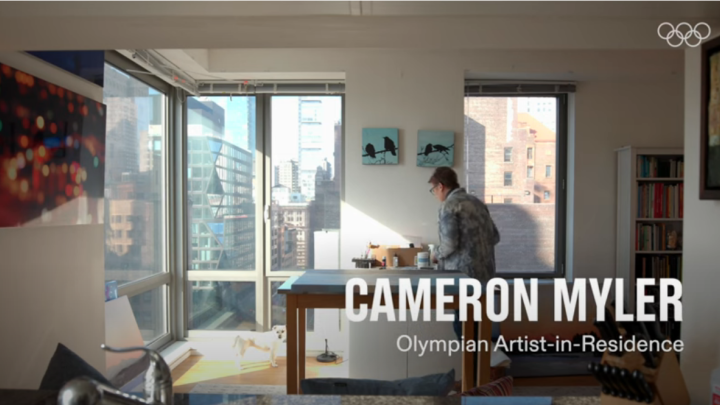 Cameron Myler, Olympian Artist-in-Residence