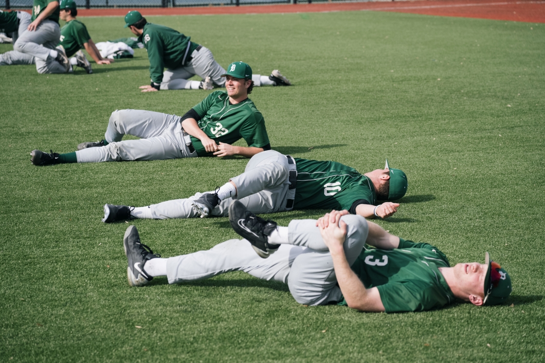 Baseball Team Warm Ups