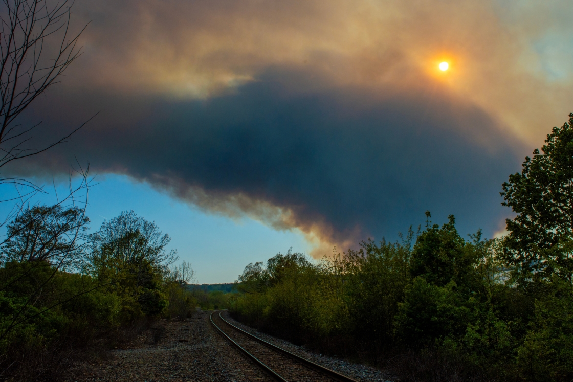 Wildfire in Nova Scotia