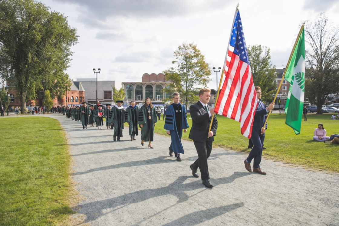 The Inauguration procession