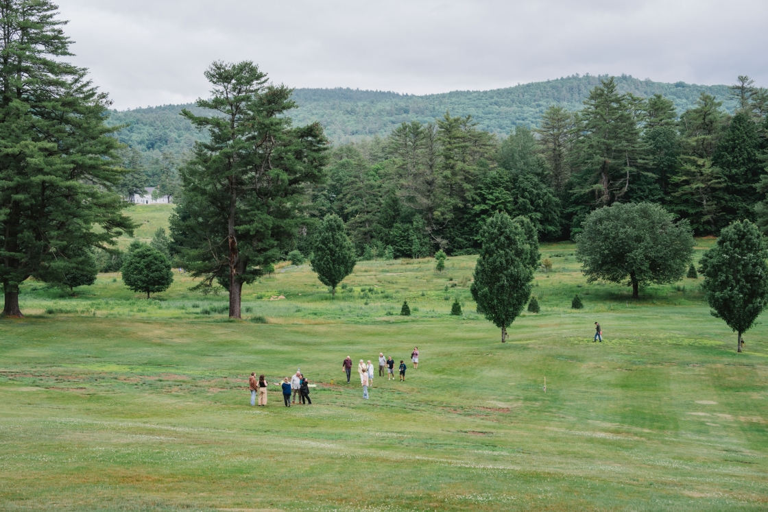 Climate reception on the former golf course