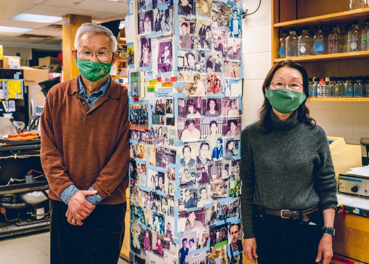 Ta-Yuan (T.Y.) Chang, PhD (left) and Catherine Chung-Yao Chang, PhD