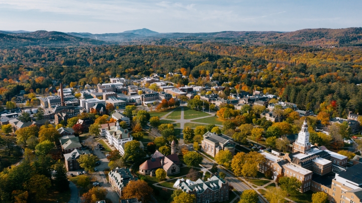 Campus in the fall