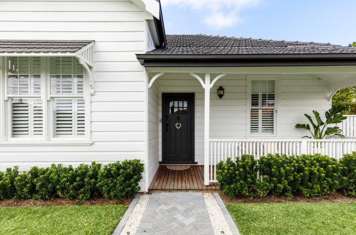 A mother-in-law suite attached to a home