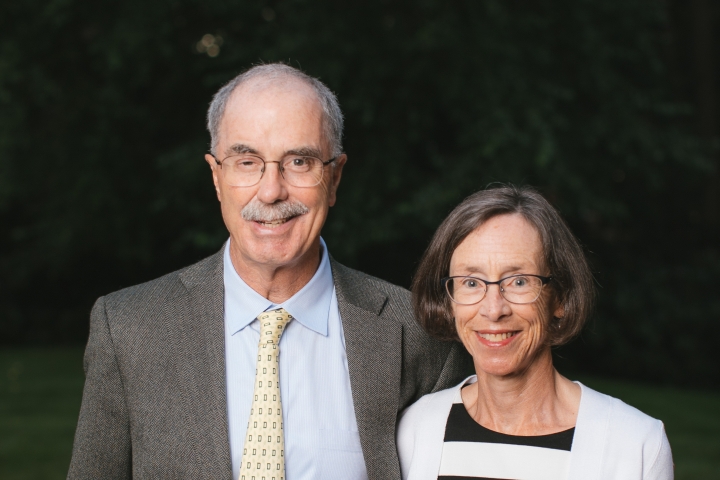 President Hanlon and Gail Gentes