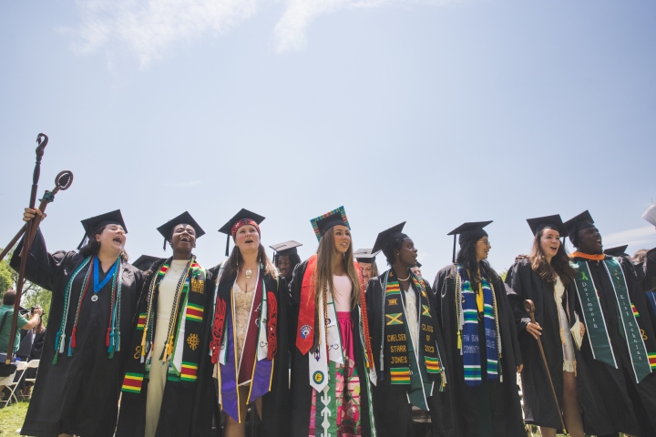 Students celebrate commencement at Dartmouth