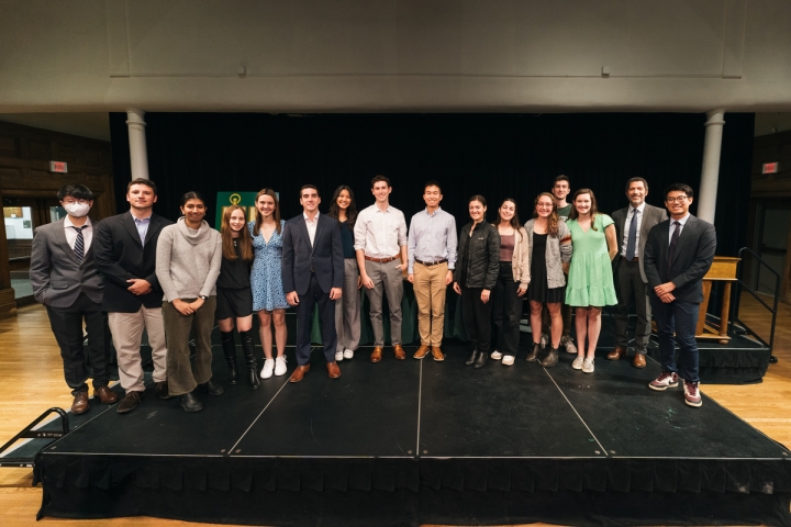 Phi Beta Kappa inductees