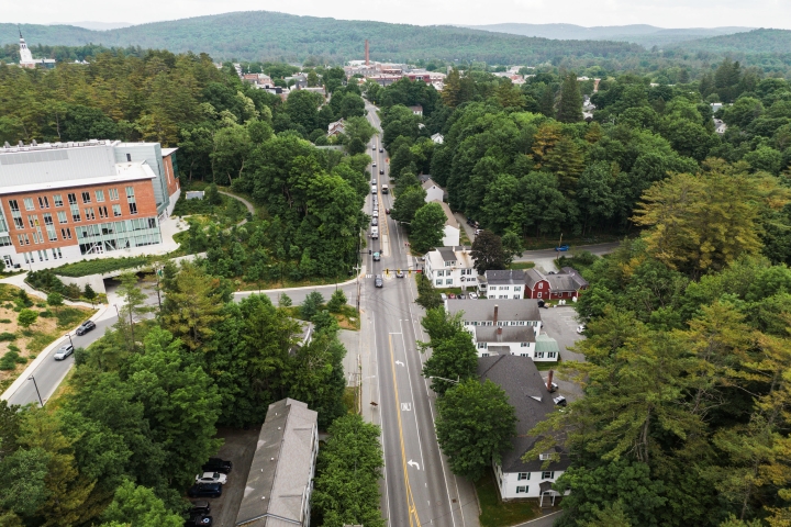 Aerial shot of Wheelock