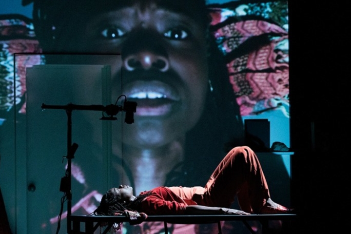 Neema Bickersteth playing as Eric Garner’s daughter