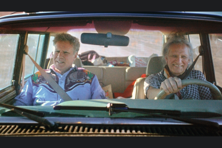 Will Ferrell and Harper Steele