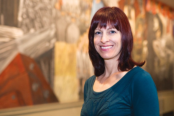 Associate Professor of Art History Mary Coffey
