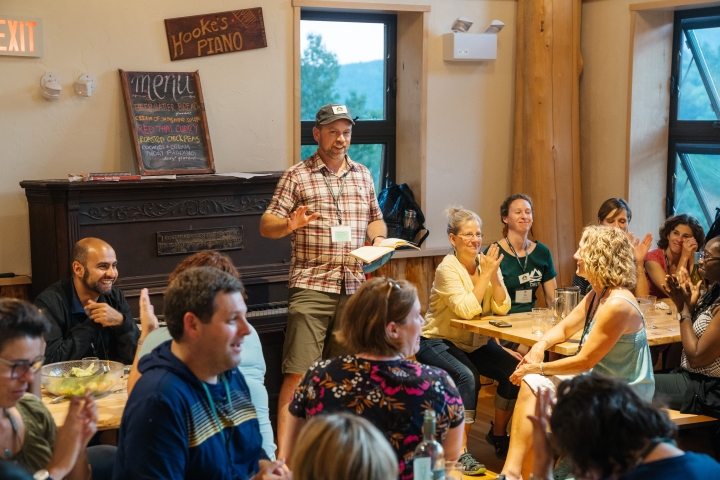 Moosilauke Ravine Lodge, instructional designer Michael Goudzwaard leads DELTA Summit 