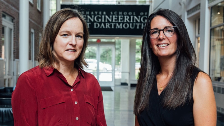Professors Vicky May & Michele Tine