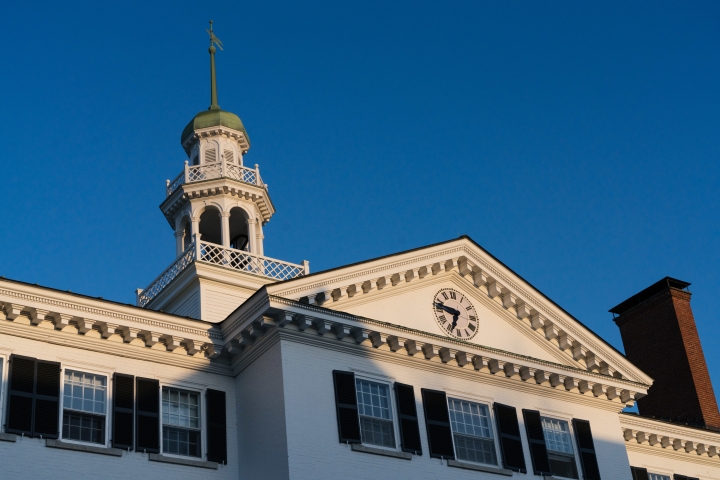 Dartmouth Hall close up