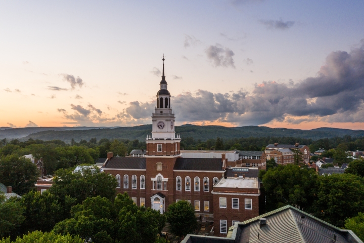 Dartmouth at sunset