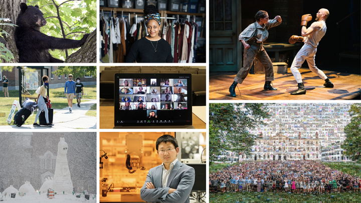 Grid of top stories of 2020