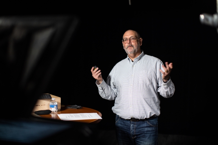 Executive Vice President Rick Mills brought his town hall series back—virtually—for what he called a step toward a post-COVID return to campus.