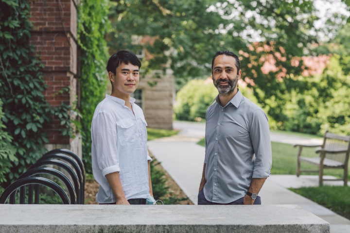 Sirun Yang, Guarini '22, and Ivan Aprahamian