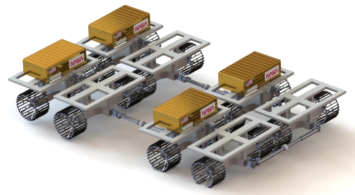 Rover created for NASA by Thayer engineers