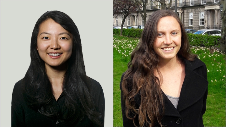 Claire Park ’16 and Annelise Sauter Ortiz ’16 