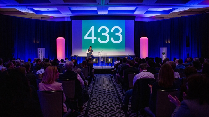 Jamie Coughlin opening the 2019 Entrepreneurs Forum
