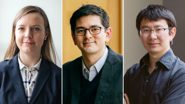 Professors Mirica, Chang, and Ke were honored by associations.