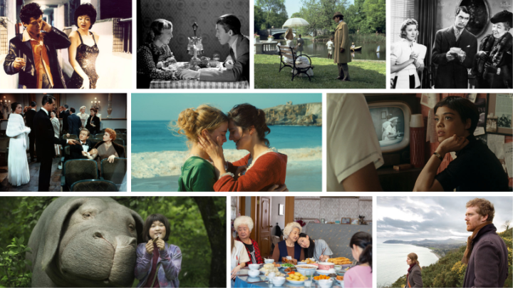 Photo grid of Valentine movies