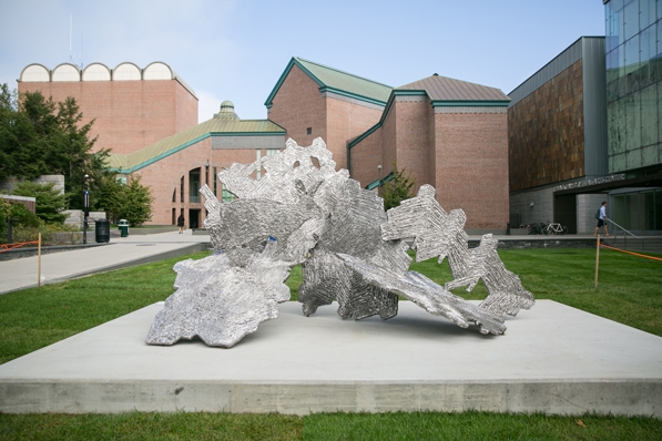 “Hoarfrost with Rabbit,” Sculpture by Kiki Smith