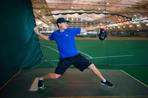 Major league pitcher Kyle Hendricks ’12