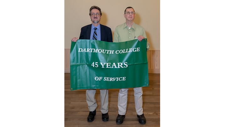 45-year honorees