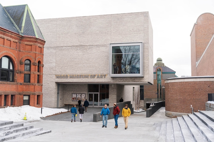 Photo of the new museum entrance