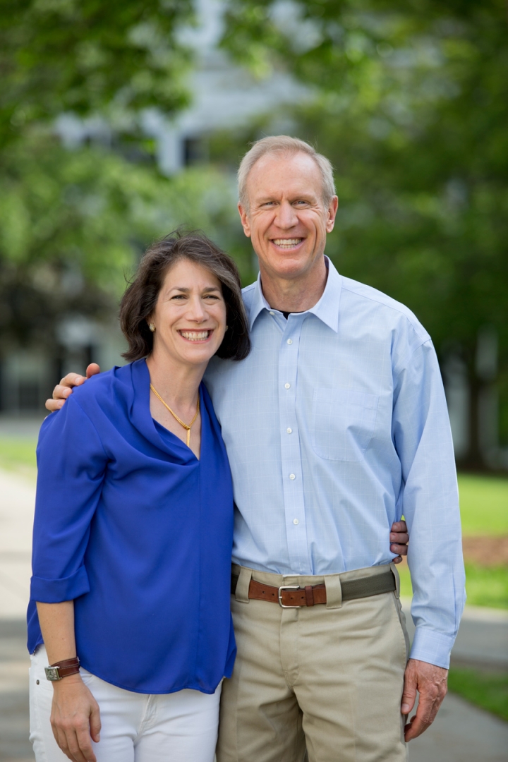 Diana and Bruce Rauner ’78 (