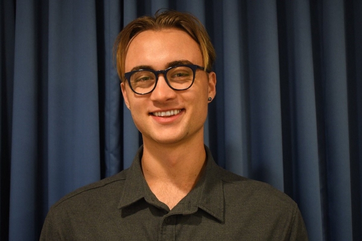 Evan Barton '20, an Indigenous student peer advisor, recently organized an online networking event with alumni.