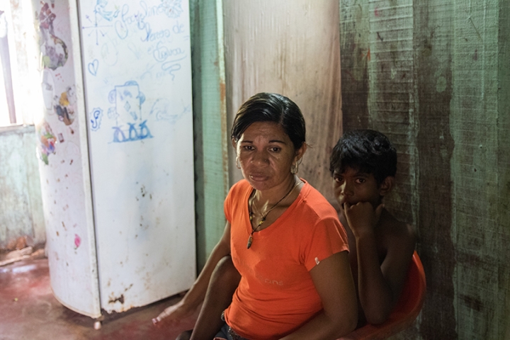 Antonia’s home is the only remaining house in her neighborhood.