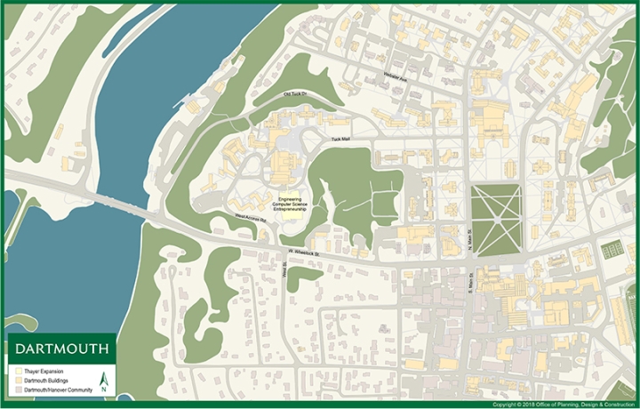 Proposed Thayer map